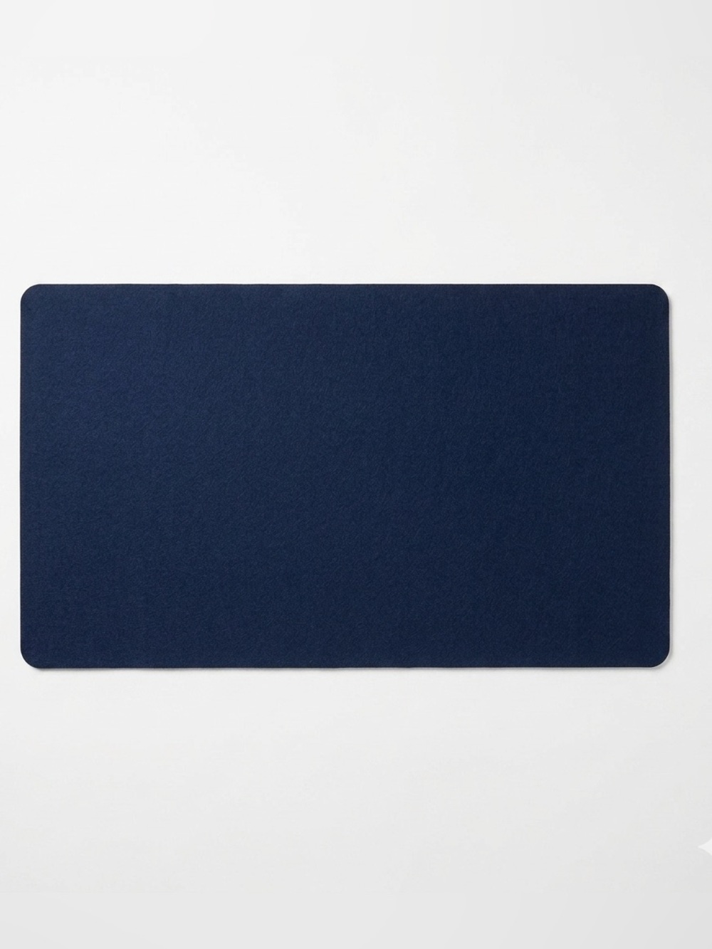 NWT Graf Lantz Mosen Merino Wool Large Desk Pad Marine Blue Felt Mat 31x19.5